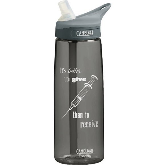 Nurse-Medical Camelbak Water Drink Bottle Red or Grey - Picture 2 of 2